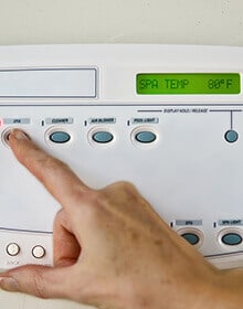 Spa Control Panel